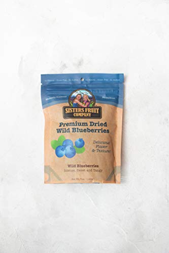 Sisters Fruit Company Premium Dried Wild Blueberries (Case of 3)