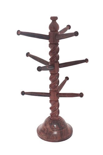 Christmas or Thanks Giving Day Gift, Wooden Bangle Stand Curl Design, Bangle Holder stand, Plain Wooden Bangles Stand, Bracelet Stand, Bangle Bracelet Display, Bangle Organizer, bangle holder, 12 Inch