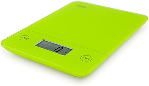 YESHM 11lb/5kg Digital Multifunction Tempered Safety Glass Kitchen and Food Scale with LCD display, 0.01oz Resolution