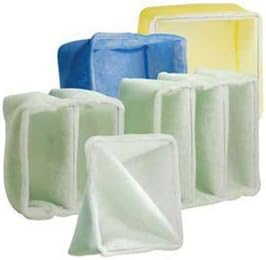Filtration Manufacturing 0702-2M8162012 Cube Filter 16"W x 20"H x 12"D, Merv 8, 2 Pockets - Lot of 6