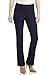Rekucci Womens Ease Into Comfort Fit Barely Bootcut Stretch Pants (8, Navy)