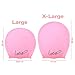Long Hair Swim Cap - Swimming Caps for Women Men - Extra Large Swim Caps - Premium Waterproof Silicone Swim Cap - Dreadlocks - Suits Recreational Swimmers (Rose Quartz L)