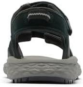 Konos Hiker - Sandalias deportivas y de exterior con 2 correas para hombre, Titanio negro II, 42 EU