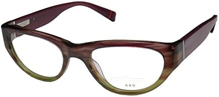 Marius Morel 1880 1970m Mens/Womens Ophthalmic Popular Design Designer Full-rim Eyeglasses/Eyeglass Frame (50-19-135, Purple / Green)