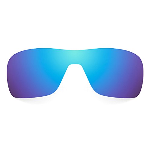 Revant Polarized Replacement Lens for Oakley Turbine RotorIce Blue MirrorShield
