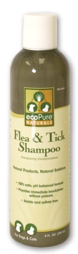 ecoPure 8-Ounce Flea and Tick Shampoo