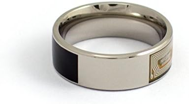 Titanium Signature NFC Ring - The Original Programmable Smart Ring for NFC Enabled Devices