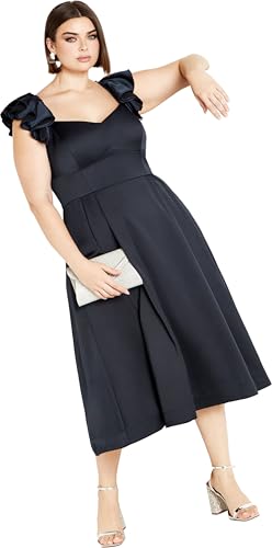 City Chic Plus Size Dress Roselyn