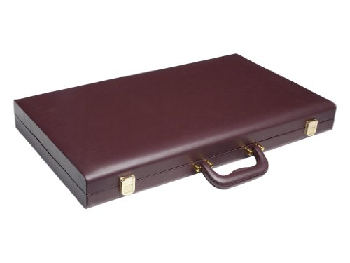 Middleton Games 21" Classic Tournament Backgammon Set - Brown Board