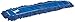 Rubbermaid Commercial FGJ35700BL00 Twisted Loop Dust Mop, Synthetic, 48-inch, Blue