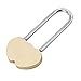 Juvale 2-Pack Solid Brass Double Heart Padlock, 3 Inches