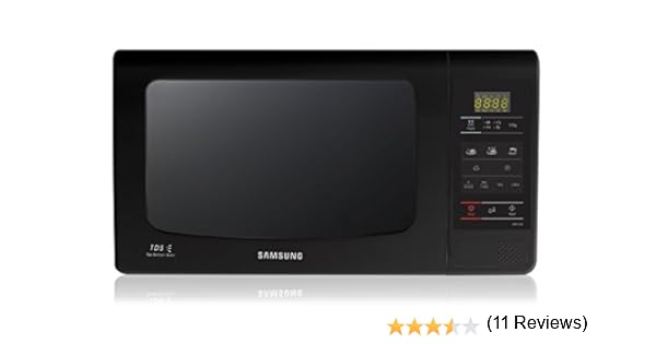 Samsung MW733K-B - Microondas, 1150 W, color negro: Amazon.es: Hogar