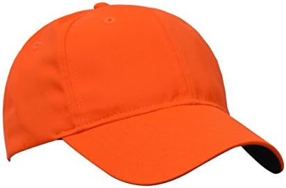 KC Caps Men Hunting Hat Orange Embroidered Baseball Cap Adjustable Back Closure