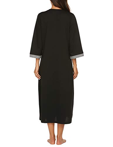4 Ekouaer+Loungewear+Sleepwear+Housecoat+Bathrobe