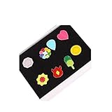 Pokemon Ash Gym Badges Kanto Generation 1 Badges Collection Set of 8pcs