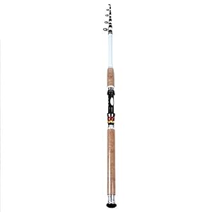 Hayandy Canne à Pêche En Fibre De Carbone Dur Mer Voyage Télescopique Pêche De Roche De Bateau Tige 3.6m (size : 2.7m)
