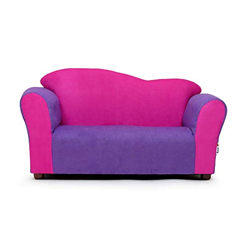 KEET Wave Kid's Sofa, Pink/Purple - Thumbnail 6