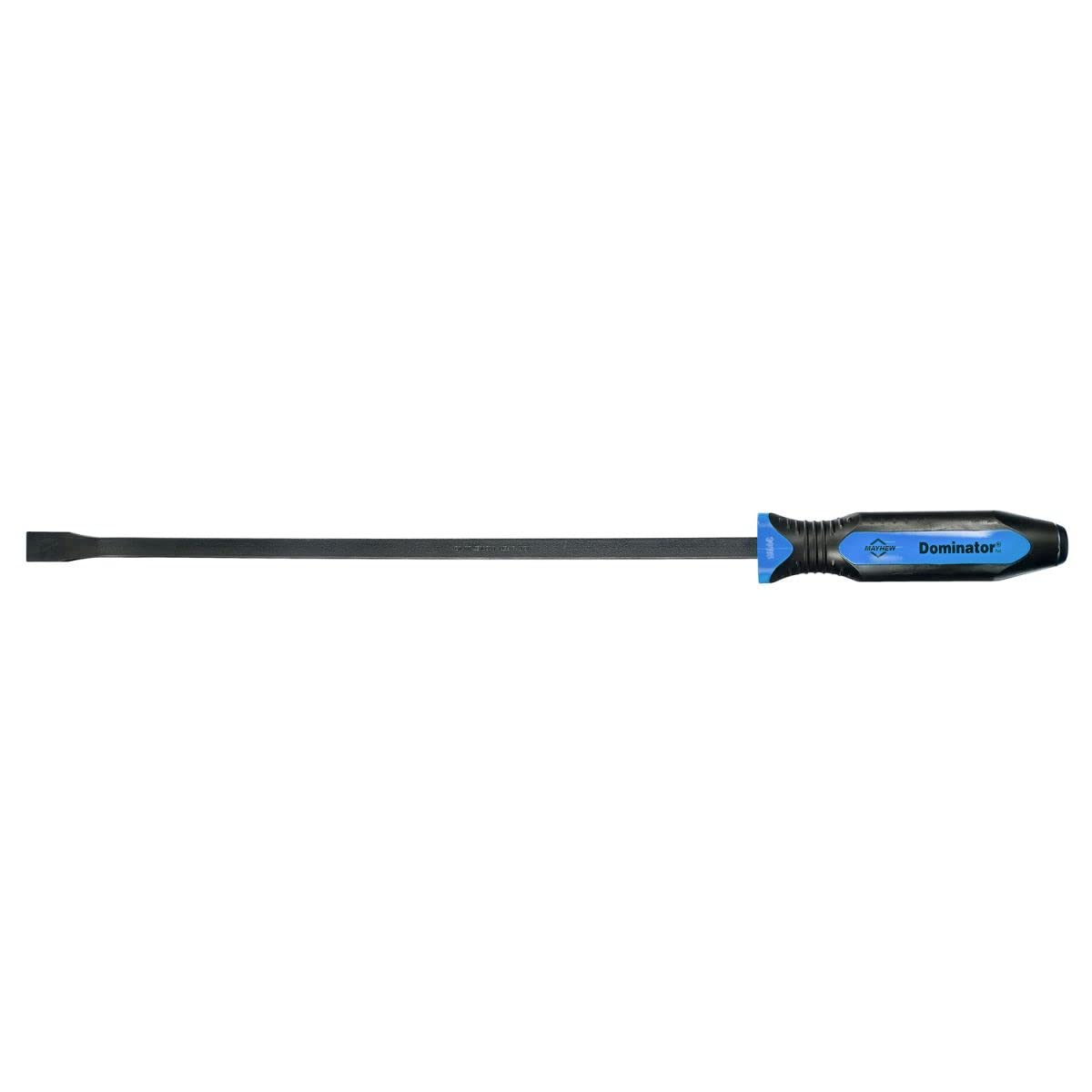 Mayhew Tools 14115BL Dominator Pro Curved Pry Bar, 25", Blue