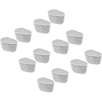 Charcoal Water Filters Replacement For KRUPS Coffee Makers F472 - 6 pks