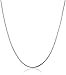 Amazon Collection 10k Gold Box-Chain Necklace (.70mm)