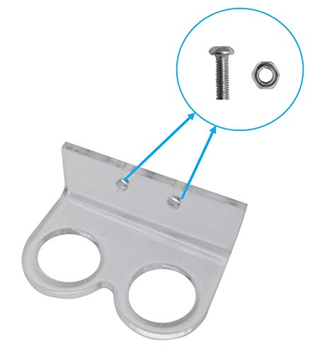 Excelity 3pcs Ultrasonic Module HC-SR04 Distance Sensor with 3pcs Mounting Bracket for Arduino