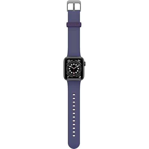 OtterBox All Day Uhrenarmband für Apple Watch 40/41/42mm, weiches, angenehmes und strapazierfähiges Silikonband für Apple Watch, Dunkelviolett