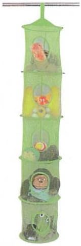 Neat 4 Less 5 Tier Hanging MESH Storage Closet Organizer Unit Navy