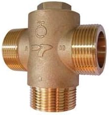 Boiler Protection Mixing Valve 130°f Thermostatic Mixing Valve for Boiler Protection (1½")