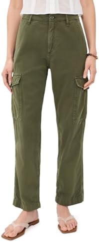 MOUSSY VINTAGE Women's MV Pomonok Gusset Cargo Pants, Khaki, 24 at