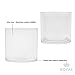 Royal Imports Flower Acrylic Vase Decorative Centerpiece for Home or Wedding by Royal Imports - Break Resistant - 5