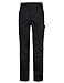 HARD LAND Men's Work Pants Straight Fit Cargo Pants with Knee Pads Pockets for Outdoors Work Black Size 36Wx32L