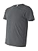 Bella + Canvas Unisex Poly-Cotton Short-Sleeve T-Shirt M ASPHALT
