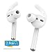 AhaStyle AirPods Ear Hooks 2 Pairs Earbuds Covers [Sound Quality Enhancement] Compatible with Apple AirPods 2 and 1 or EarPods(Clear-2 Pairs Large) primary