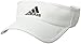 adidas Men's Superlite Performance Visor, White/Black, One Size