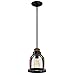 Westinghouse 6356300 Cindy Mini Pendant, 1 Light, Oil Rubbed Bronze , Oil-rubbed Bronze