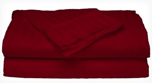 Millenium Linen King Size Bed Sheet Set - Burgundy - 1600 Series 4 Piece - Deep Pocket - Cool and Wrinkle Free - 1 Fitted, 1 Flat, 2 Pillow Cases