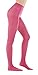 STYLEGAGA Women's 80Denier Semi Opaque Solid Color Footed Pantyhose Tights (S-M, 6PAIRS - Blue/Red/Green/Yellow/Orange/Hot Pink)
