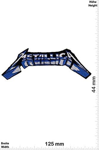 Metallica - Skull Patch Badge Embroidered Iron on Applique Souvenir Accessory