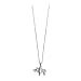 Boma Jewelry Sterling Silver Origami Rhinoceros Pendant Necklace, 18 Inches