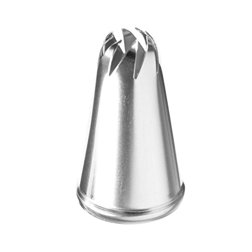 Junlinto Stainless Steel Eight Teeth Drop Rose Flower Icing Piping Tips Nozzle Tool - Thumbnail 7
