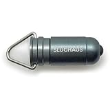 Bullet 02 - Mini Tactical LED - World's Smallest LED Flashlight Keychain Light (Gunmetal)