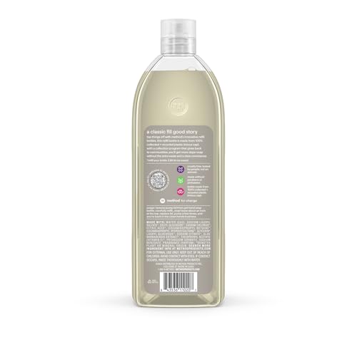 METHOD PREMIUM GEL HAND WASH REFILL, VIOLET + LAVENDER, 34 OUNCE, 1 PACK, PACKAGING MAY VARY (PACKAGING MAY VARY)