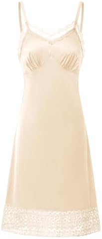 contrast lace night slip dress Charlaine Contrast Lace Satin Slip Pajama Night Dress Luxeloungewear