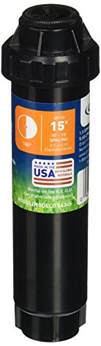 Orbit 54345 4" 300 Series Spring-Loaded Pop-Up Sprinkler with Half Pattern Spray Nozzle