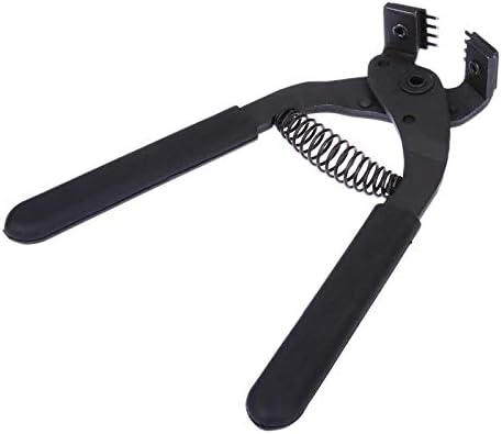 SELLBINDING Leather Craft Hole Punch Tools Hand-Held Silent Pliers Diamond Sewing Stitching Chisel Pricking Iron 4mm Spacing 2/4 Teeth