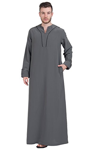 Dark Grey Kashibo Thobe