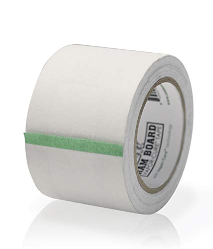 Trio Plus RAM Board Vapour-Cure Tape 7.5cm x 33m (3" x 108') Roll | 100% Vapour Permeable | No Moisture Lines Or Trap Vapors | Recyclable