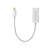 Kamor Mini DisplayPort to HDMI Adapter Cable with Audio Support- Thunderbolt Compatible with Gold Plated Connect (Male-Female) for Apple MacBook, MacBook Pro, MacBook Air, iMac, Mac mini, Mac Pro, and Microsoft Surface Pro ABS Plastic Housing - in Retail Packaging(White)