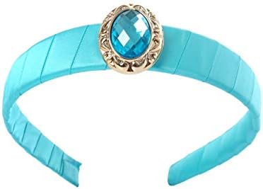 JiaDuo Women Girls Costume Headband Blue Princess Dress Up Accessories