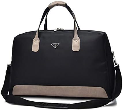 Women's Travel Yoga Handbags Training S Gym Bag Waterproof Fitness Shoulder Oxford Crossbody Bags Large Black